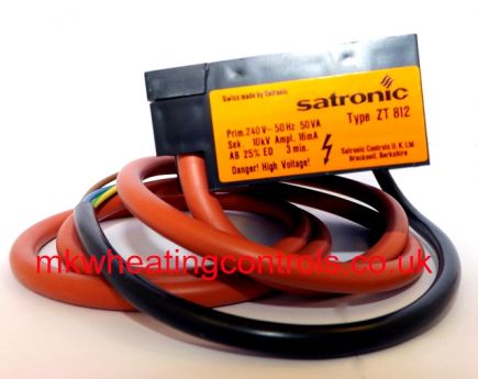 Satronic ZT812 Ignition Transformer 240V 1.5M Lead - 1260002U